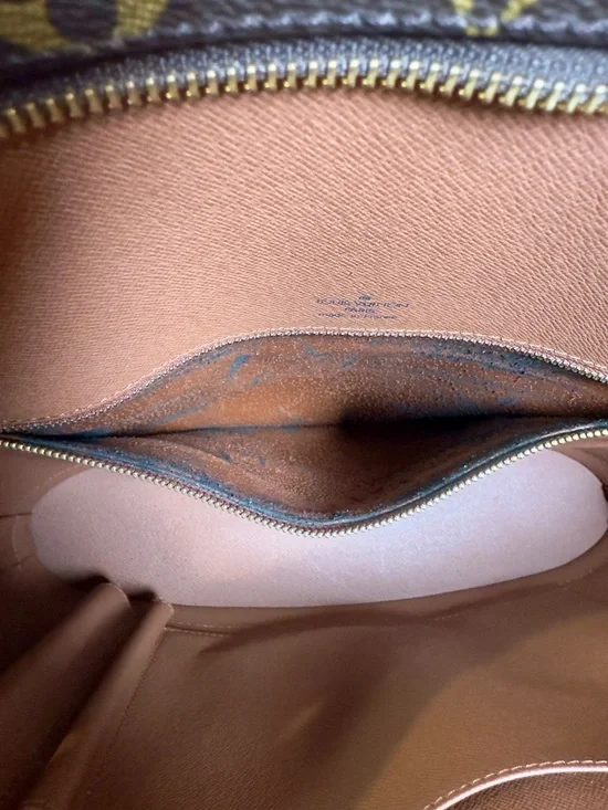 Louis Vuitton Babylone Tote Monogram Canvas Shoulder Bag Very Good Condition - Picture 8 of 15